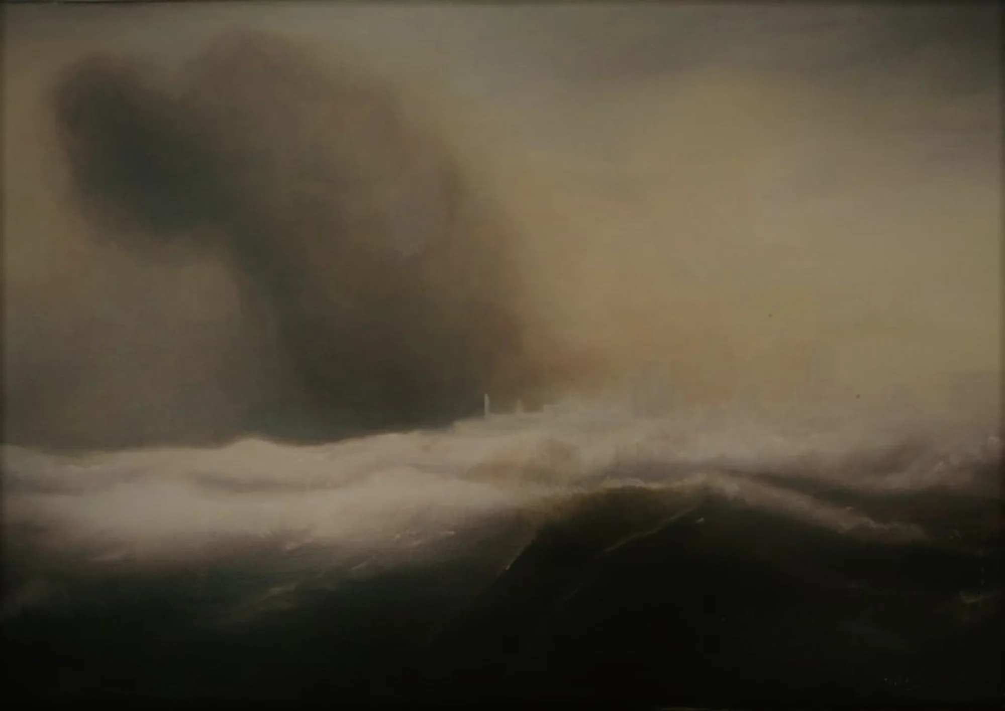 Milici Milici Atmosfere 100 x 70 olio su tela